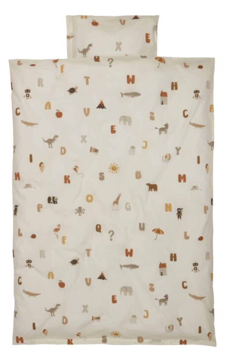 Juego de funda nórdica junior ASTA 100x140 blanco 