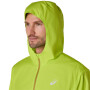 Casaca Running Silver Hombre Neon Lime