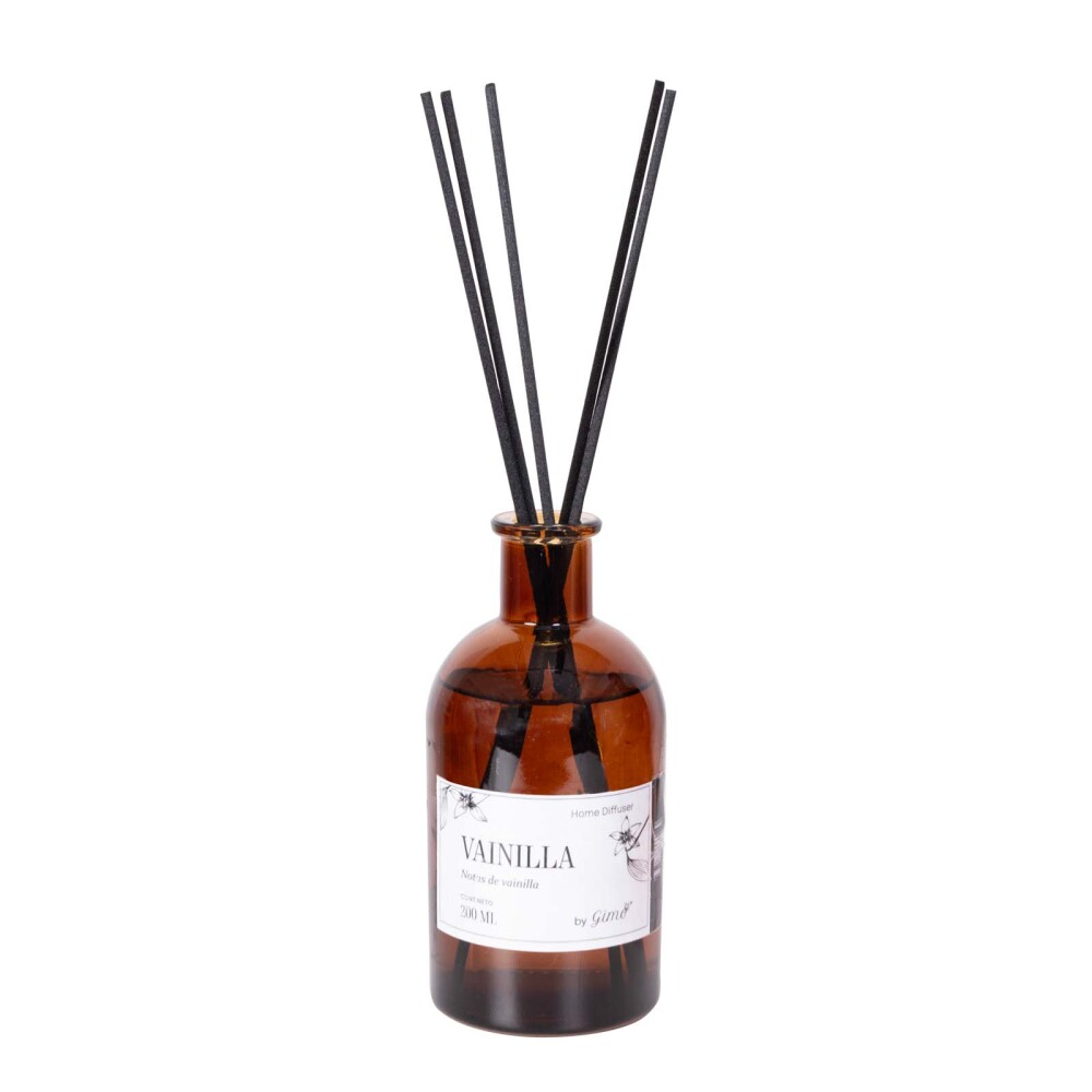 DIFUSOR C/VARILLAS 200ML VIDRIO PURE VANILLA