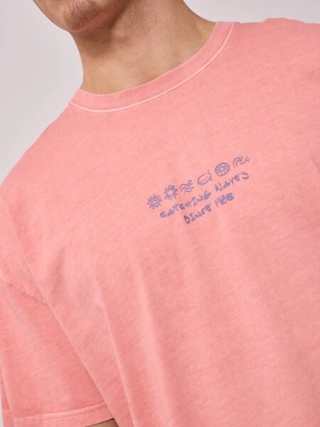 T-SHIRT RUSTY OLINE ROSADO