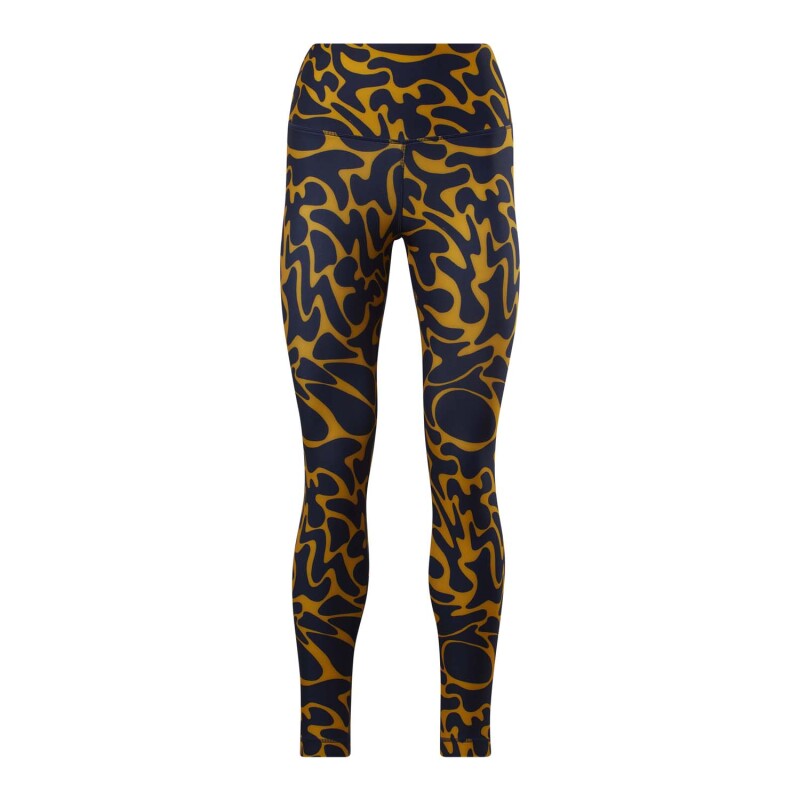 Wor Aop Tight - Mujer Print Ocre