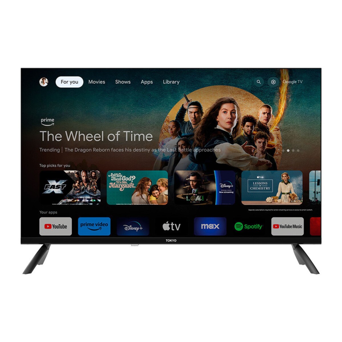 Televisor Tokyo Smart Google 65" UHd 