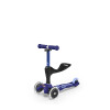 Monopatín Mini Micro 3 en 1 Deluxe Plus Led Azul