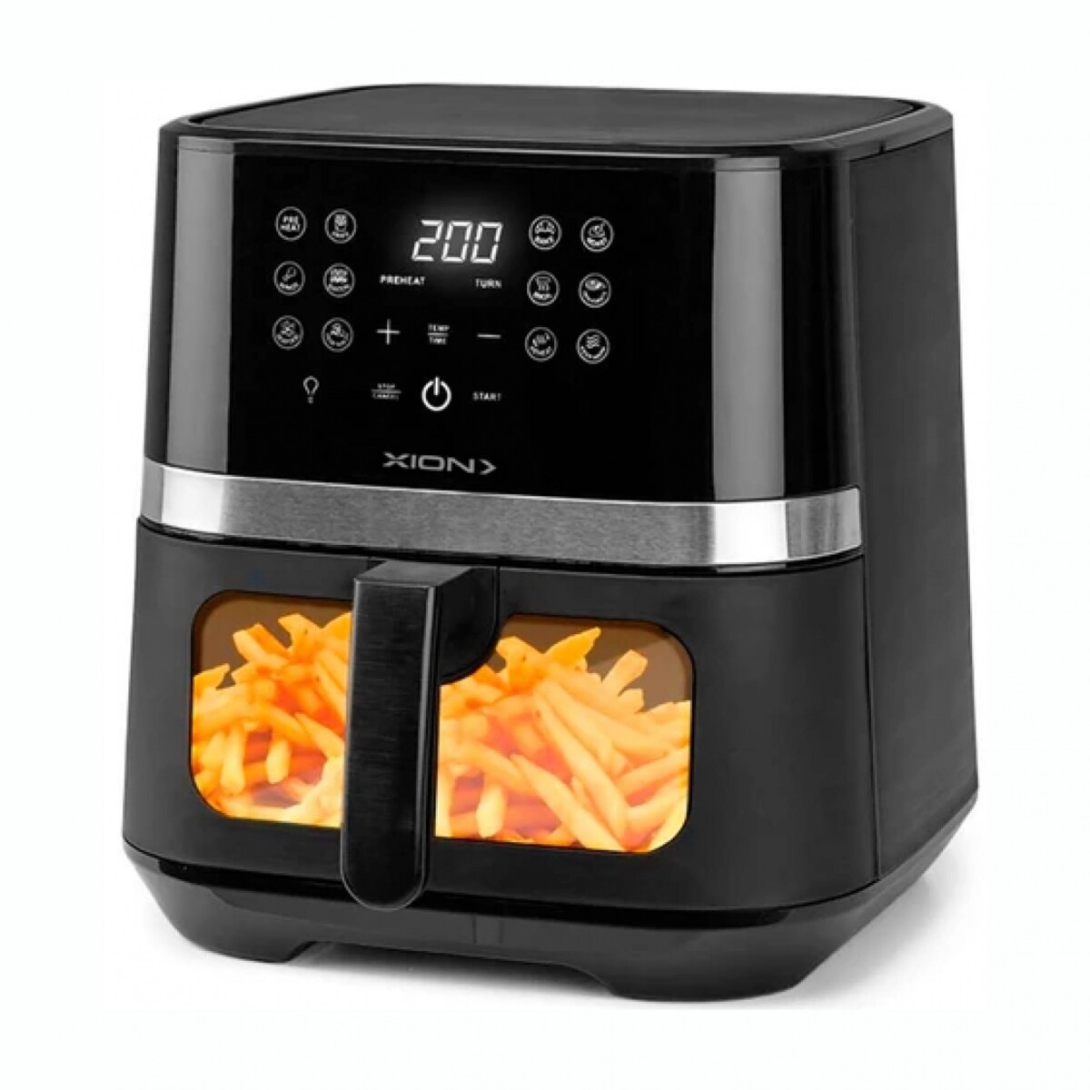 Freidora de Aire Digital XION XI-FR78 1700W Capacidad 6.8Lt 