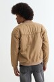 Campera bomber de nylon KHAKI