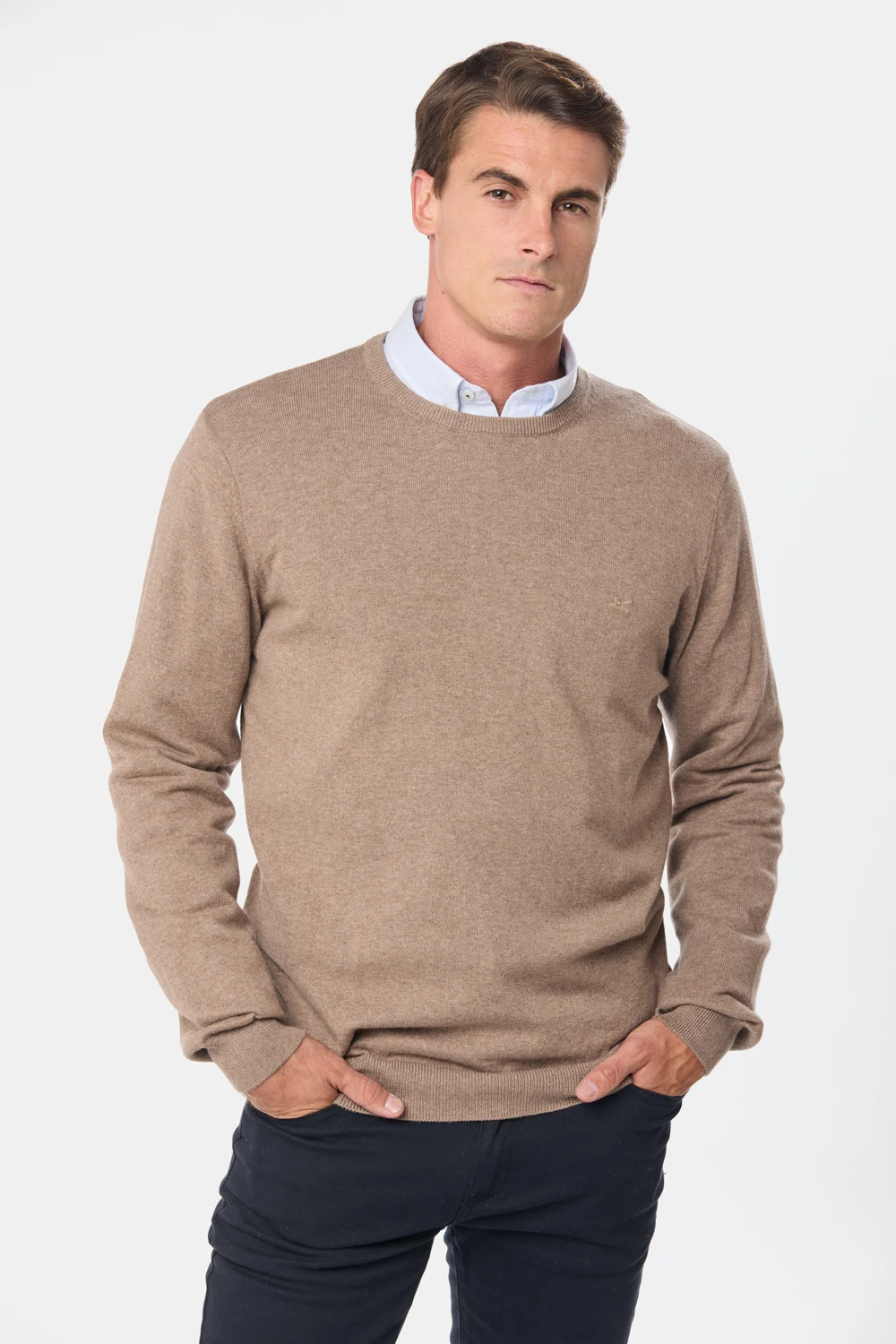 BUZO TEJIDO CASHMERE Beige