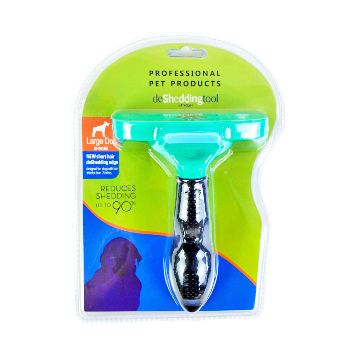 Cepìllo deslanador para perro pelo corto 