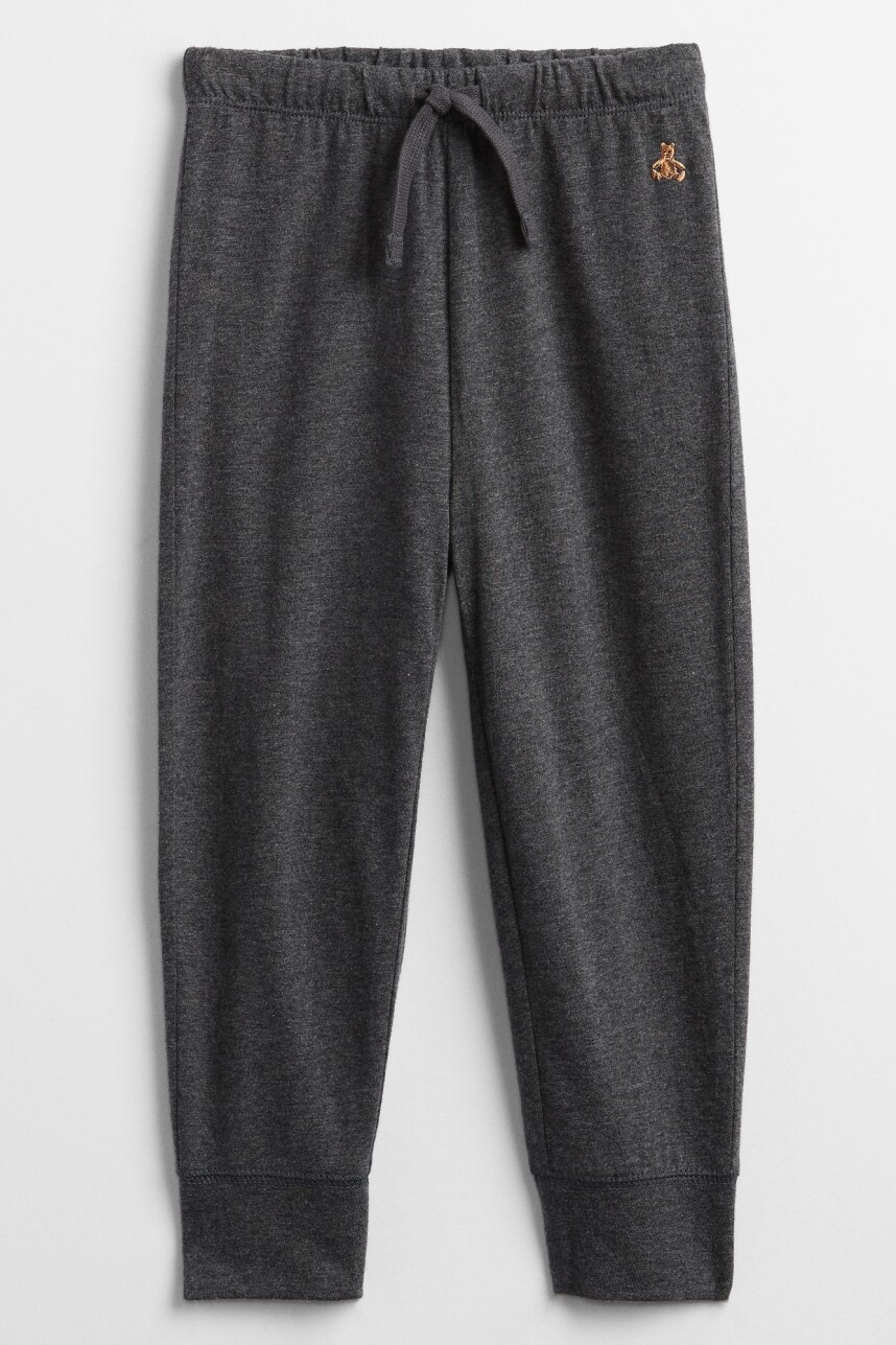 Pantalón Deportivo Con Puño Fino Toddler Niño B65 Dark Heather Grey
