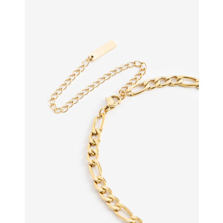 Collares Cortos Metal Dorado