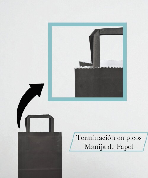 Bolsa 14x08x20cm NEGRO