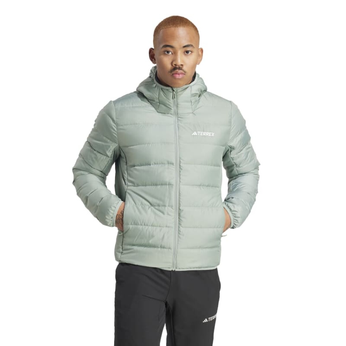 Campera Adidas Terrex de Hombre - IP3549 - Gris Verdoso 