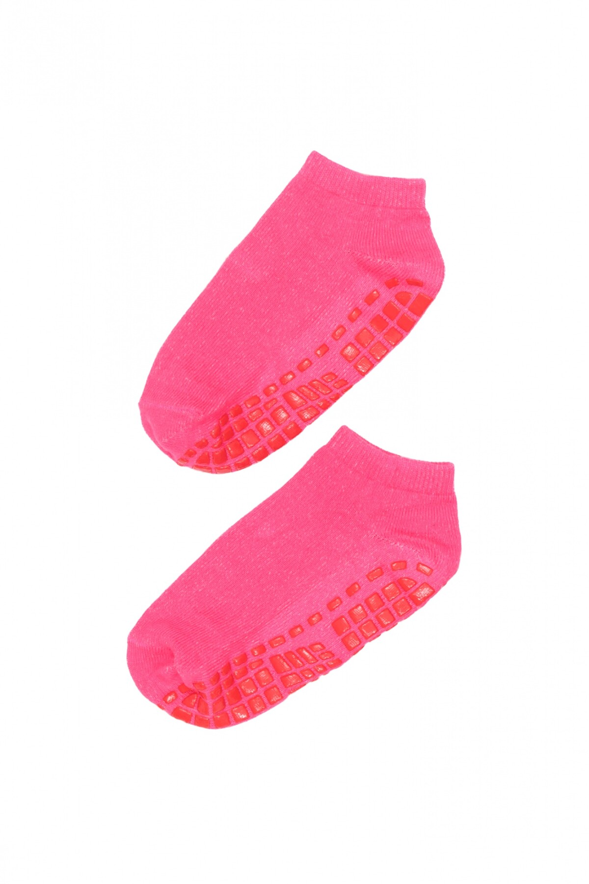 Medias c/antideslizante 2 Rosado