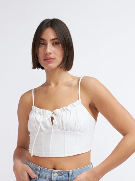 TOP SEVILLA BLANCO
