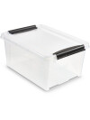 Caja PROBOX 14L con tapa transparente Caja PROBOX 14L con tapa transparente