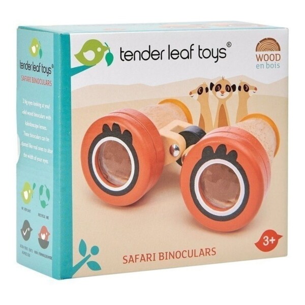 Tender Leaf Toys Binoculares Juguete Niños Madera Animales Tender Leaf Toys Binoculares Juguete Niños Madera Animales