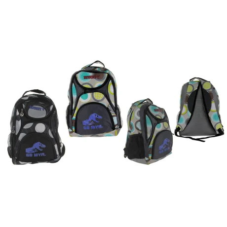 MOCHILA CIRCULOS C/ DINOSAURIO MOCHILA CIRCULOS C/ DINOSAURIO