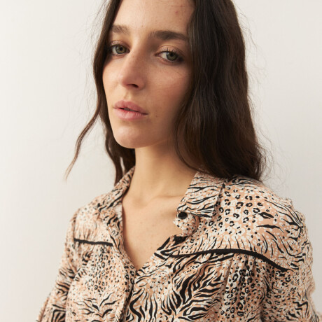 CAMISA LUPITA Animal Print