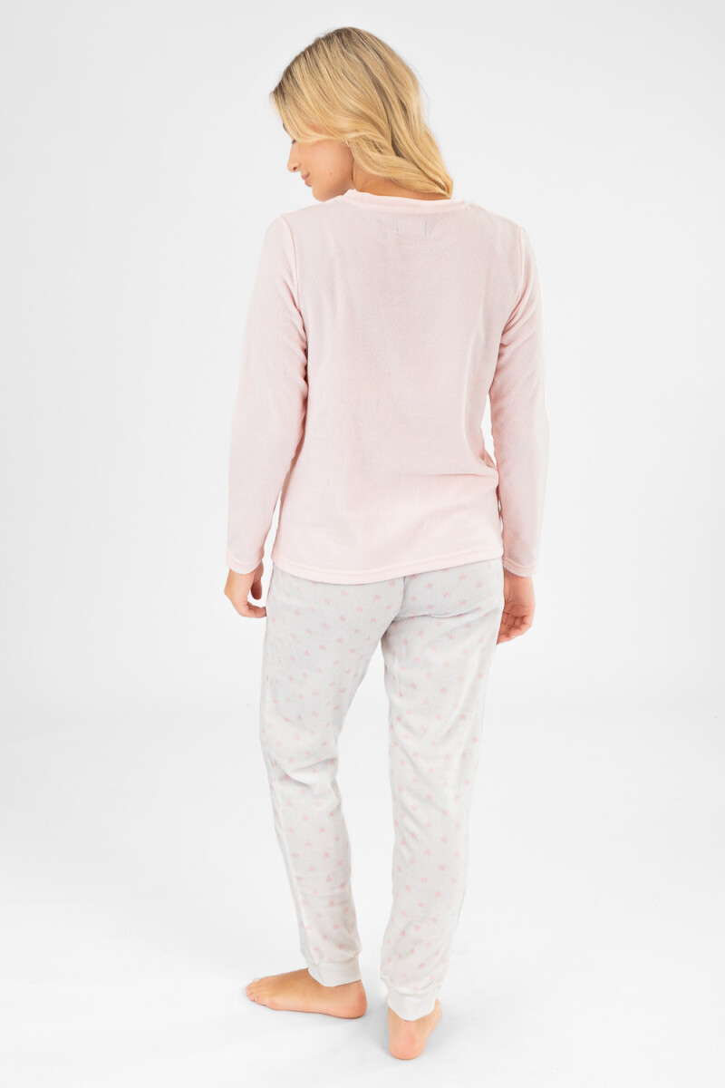 Pijama polar ovejita Rosado