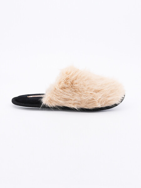 PANTUFLA PARIS BEIGE