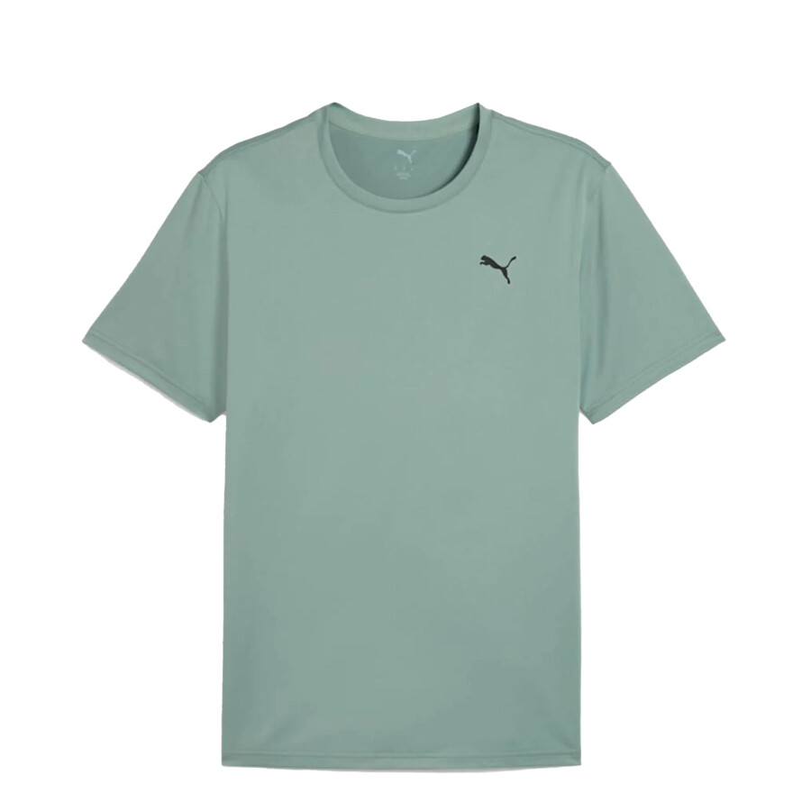 Remera de Hombre Puma Ess.Solid Cat &lt;span&gt;Verde&lt;/span&gt;
