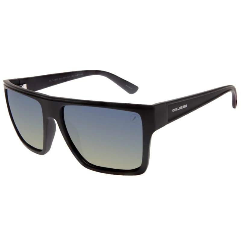 Lentes de Sol Chilli Beans Duque Negro Oscuro