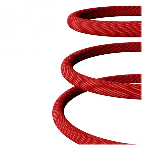 Cable Datos Usb A Tipo C Super Reforzado Lateral Marvo Variante Color Rojo