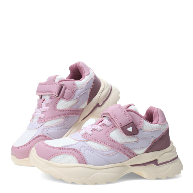 Championes de Niña MINI Miss Carol DOLE con lurex Rosado