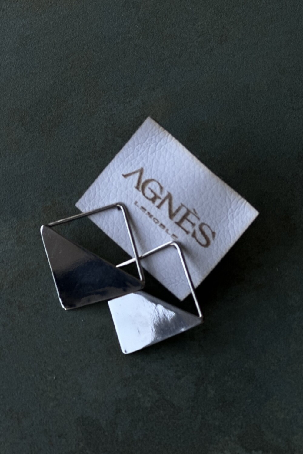 Medio Rombo Earrings Mini Alpaca