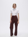 Pantalon Tesiyo Bordeaux Oscuro