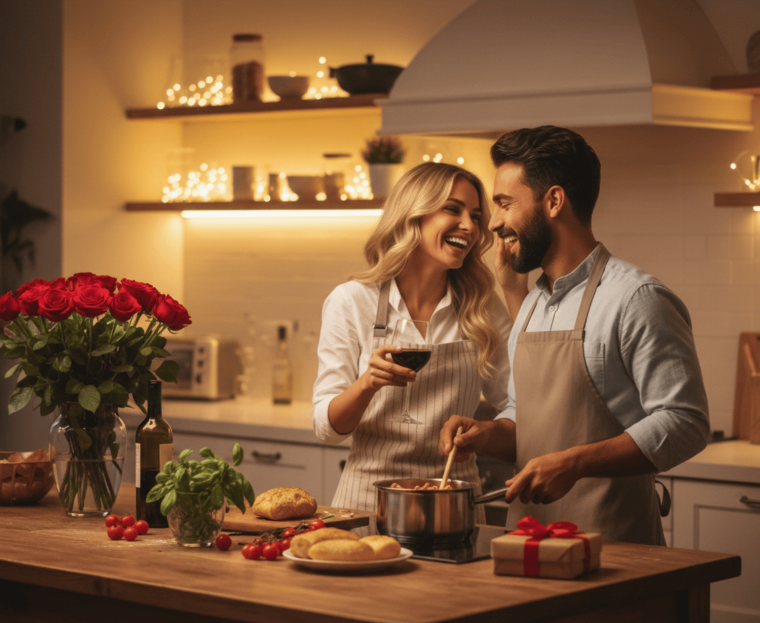 El plan perfecto para San Valentín: Cocinar juntos, una experiencia inolvidable