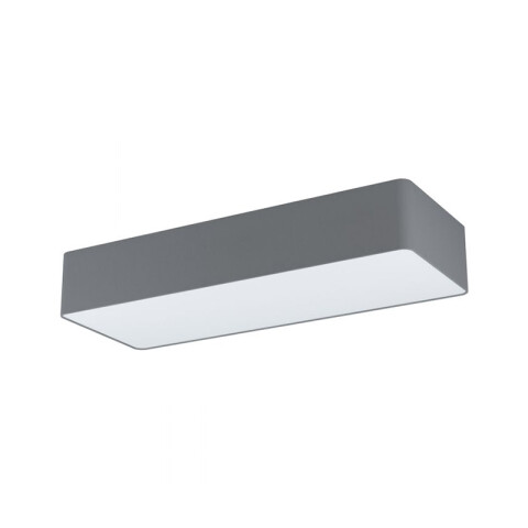 Aplique techo rect. gris dif.opal 3xE27 POSADERRA EG3371