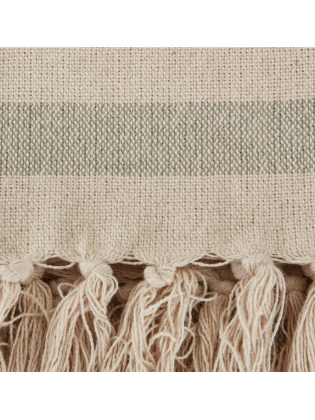 Manta throw AMASONLILJE 130x170 verde/beige Manta throw AMASONLILJE 130x170 verde/beige