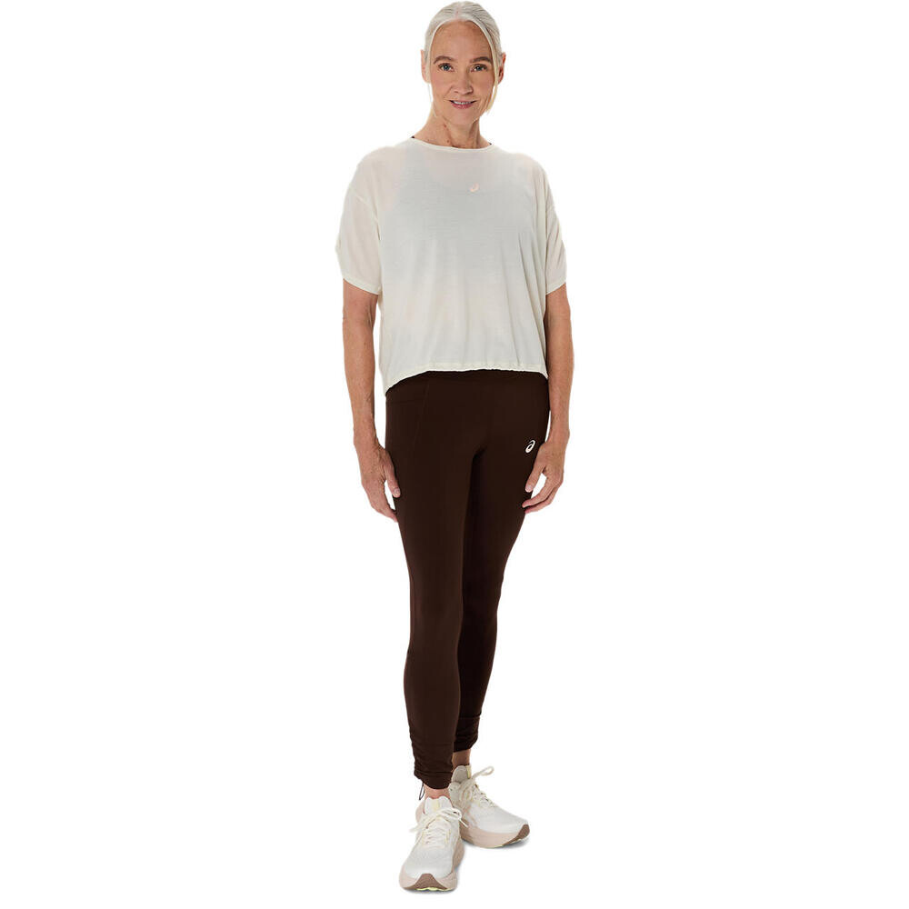 Nagino Run Adjustable Ss Top - Mujer Birch Heather