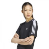 REMERA ADIDAS 3 STRIPE TEE MUJER IU2420 Negro