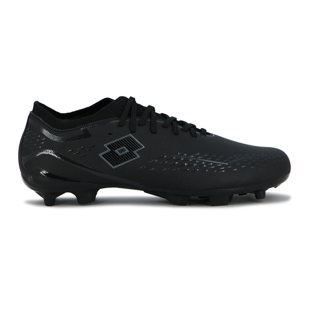 Lotto MINZA futbol cancha MD Unisex - negro/negro Negro-Negro