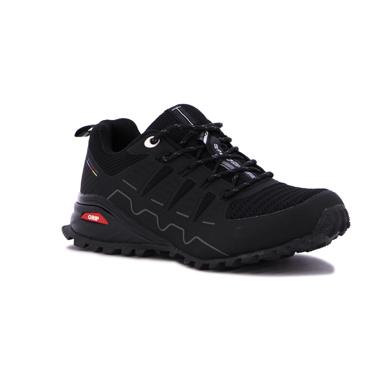 Get a Grip Calzado Casual Water Resistant Hombre - Negro Negro