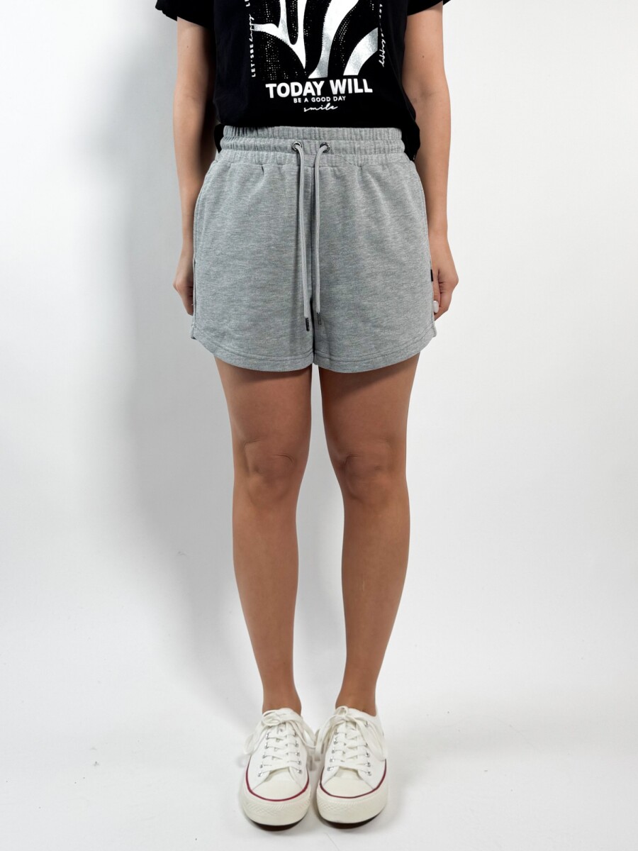 Short de algodon Tini - Gris 