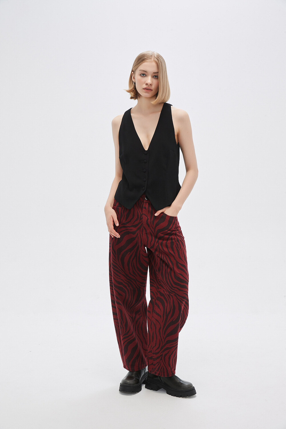 Pantalon Cuarter Estampado 1