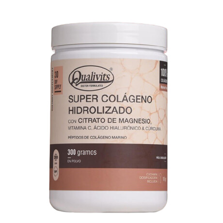 Super Colágeno Hidrolizado 300g Qualivits Super Colágeno Hidrolizado 300g Qualivits