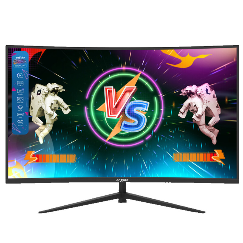 MONITOR GAMER IRON 27 PULG FULL HD CURVO ENXUTA 165 HZ MONITOR GAMER IRON 27 PULG FULL HD CURVO ENXUTA 165 HZ