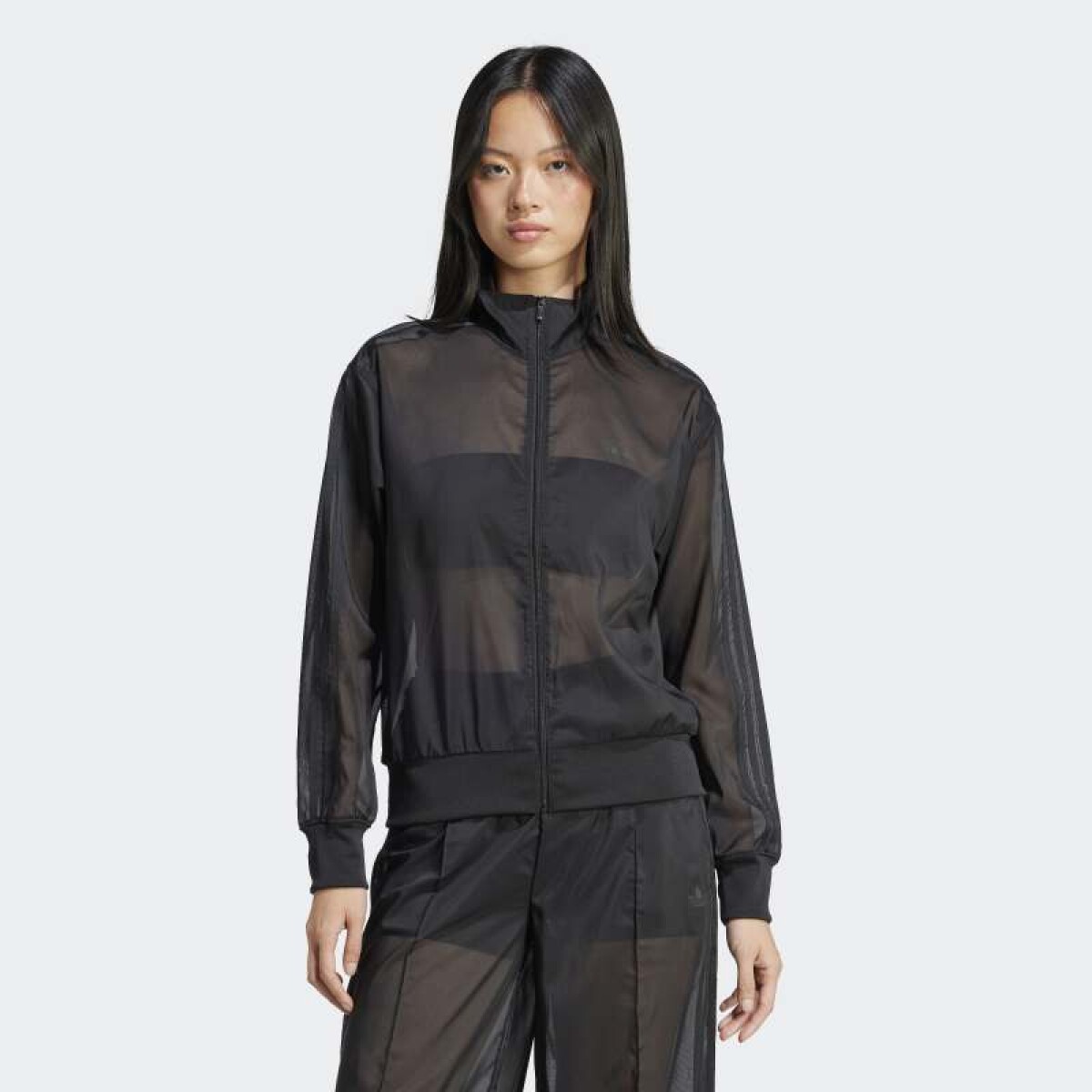 Campera Adidas Adicolor Sheer - Negro 