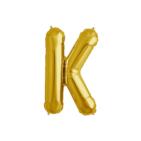 Letra Inflable Dorada 16" K