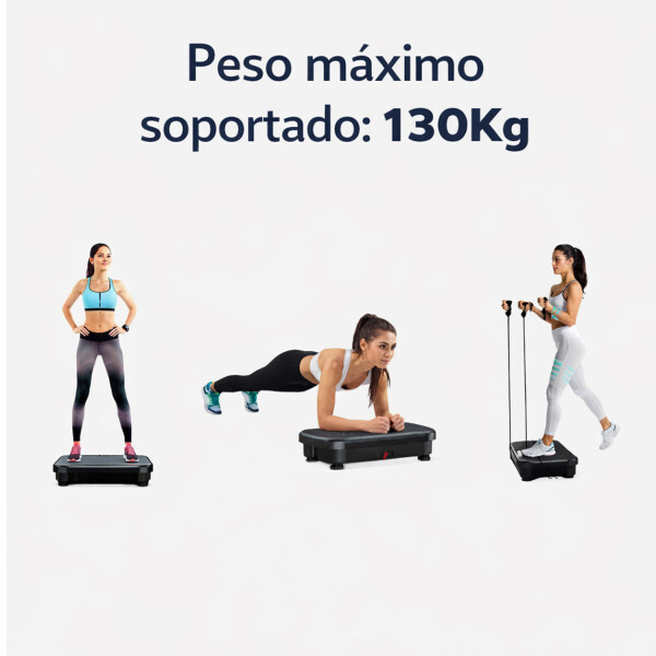 Plataforma Vibratoria P/ejercicios Oscilante Con Control PLATAFORMA VIBRATORIA ELECTRICA VAR1039