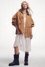 CAMPERA DENIM LEMON Marron
