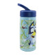 Botella Plástica con Pajita Bluey 410 ml Botella Plástica con Pajita Bluey 410 ml