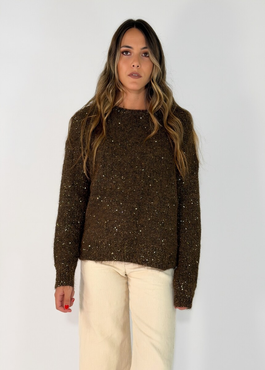SWEATER NAMIB - MARRON 