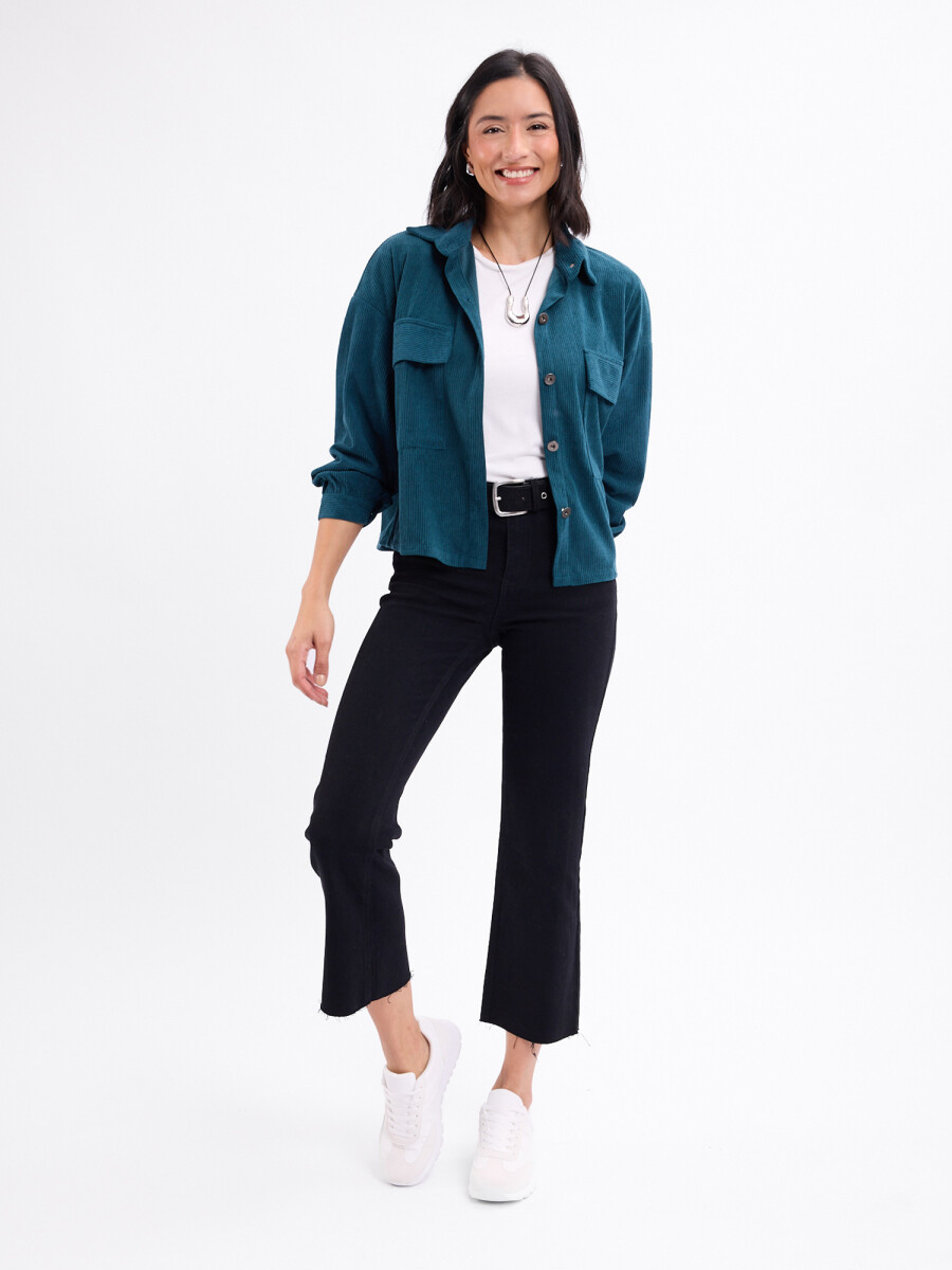 Jean mini flare - negro 