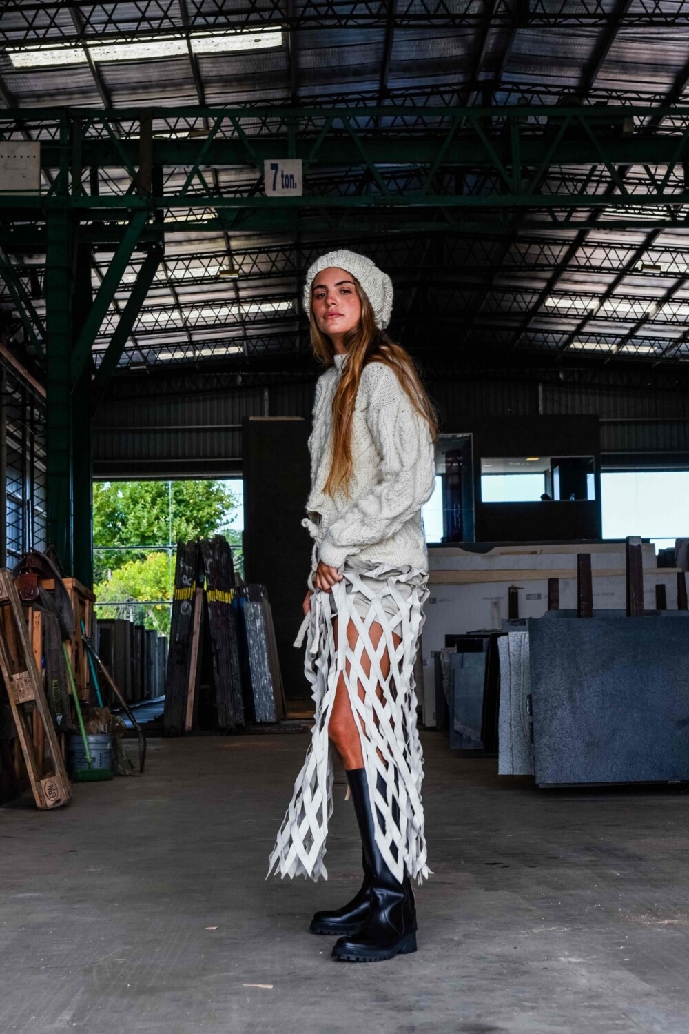 Tejido skirt Hielo