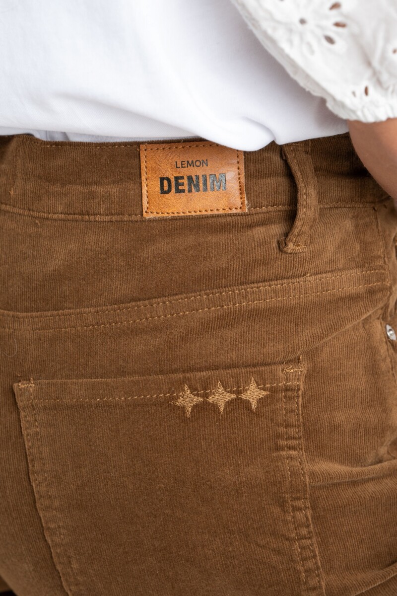 Jean Flared Wide Leg Chocolate