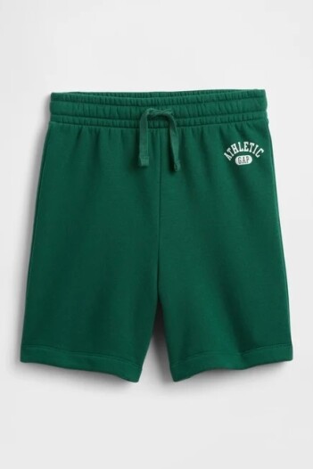 Short Deportivo Logo Gap Niño Rain Forest 19-5232 Tc